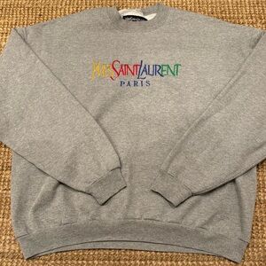 Bootleg vintage YSL sweatshirt